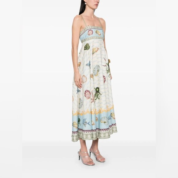 Alemais Bath House maxi dress - Picture 2 of 13